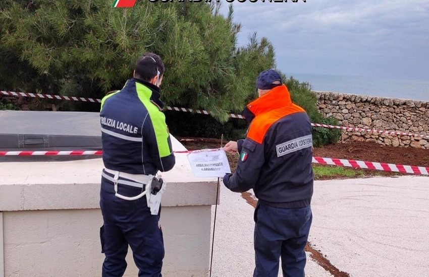 Monopoli, costruisce una villa su vincolo paesaggistico: denunciato