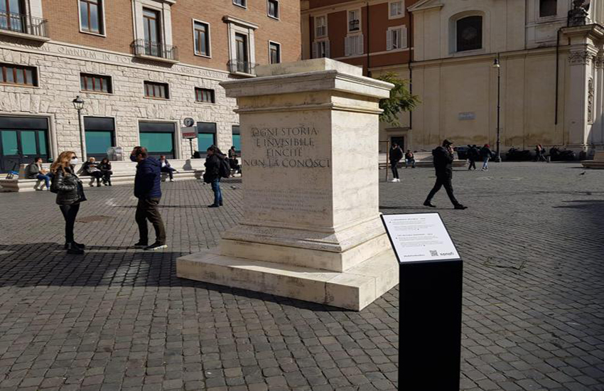 A Roma il “monumento invisibile” dedicato alle vittime delle malattie rare