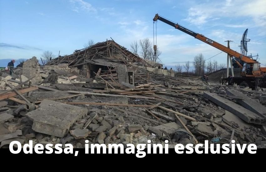 Esclusivo. Immagini degli attacchi russi a Odessa