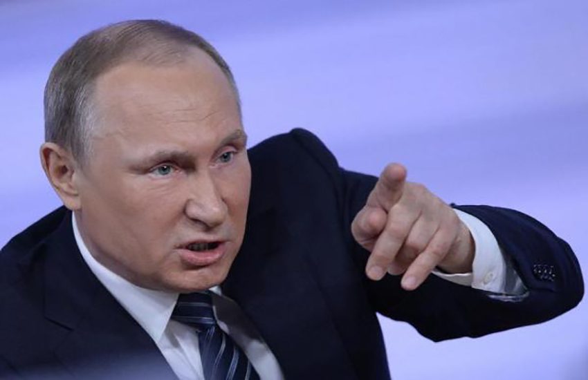 Putin chiede un golpe militare agli ucraini contro la “banda di neonazisti e drogati”