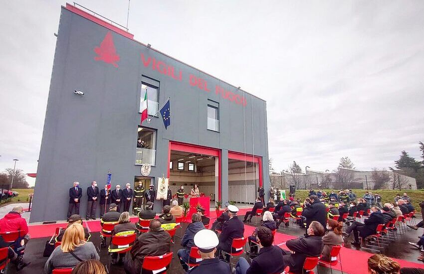 Inaugurata a San Lazzaro (Bo) la nuova struttura che ospita il distaccamento provinciale dei Vigili del Fuoco