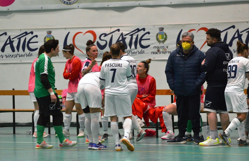 Futsal A/F: Real Statte, pari ricco di emozioni con Falconara