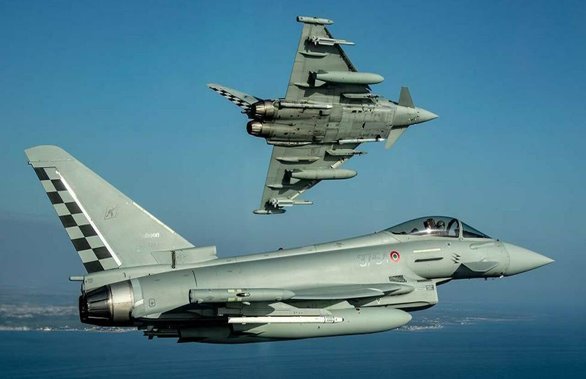 L’italia invia 4 Eurofighter in Romania: ’rafforzare presenza Nato’