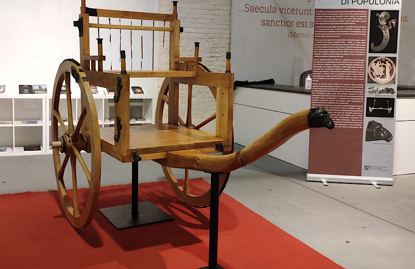 Il carro “celeste” di Populonia Inaugura il nuovo allestimento al Museo archeologico del Territorio di Populonia