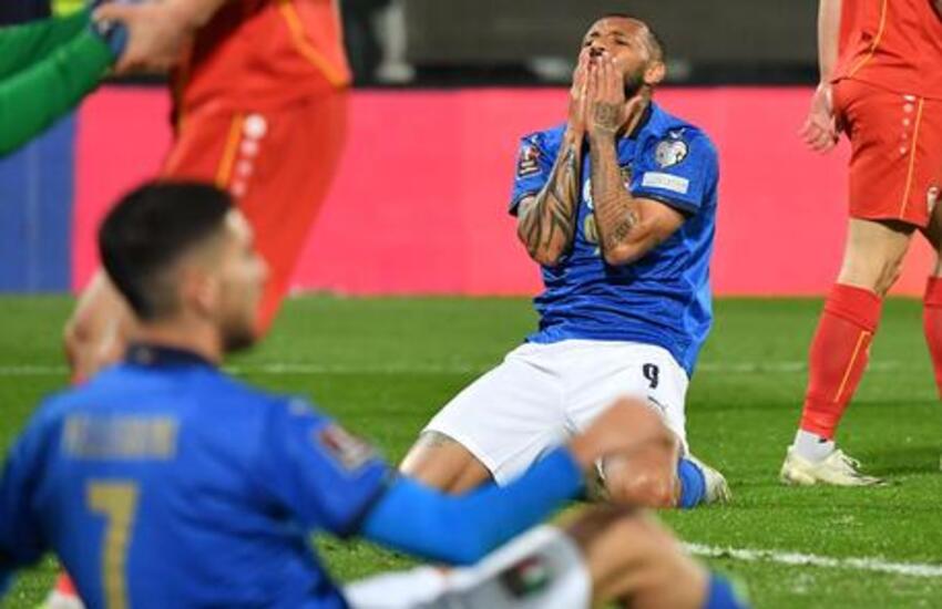 Italia da incubo, eliminata anche dai Mondiali in Qatar