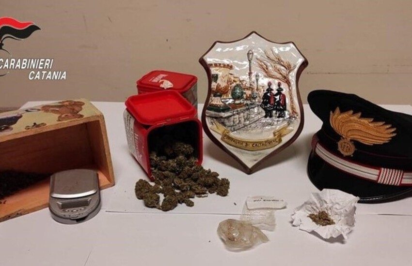 Caltagirone, marijuana nella cucina dell’azienda. Denunciato pusher 32enne