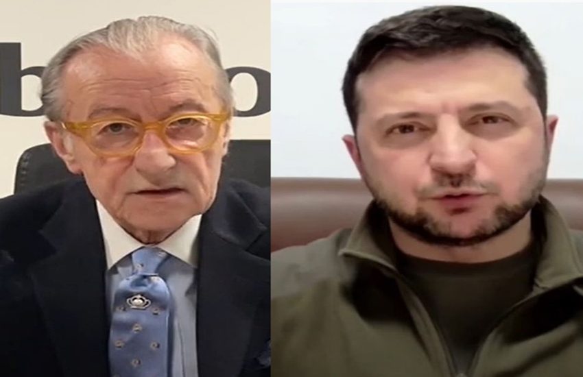 Feltri su Zelensky: “Ha dimostrato di essere fuori di testa”