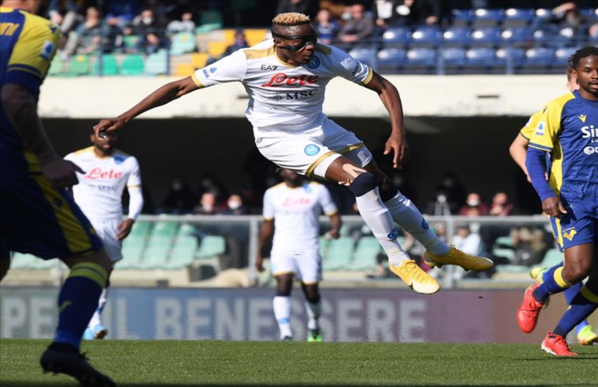 Verona-Napoli 1-2: Oshimen “fatale” per gli scaligeri