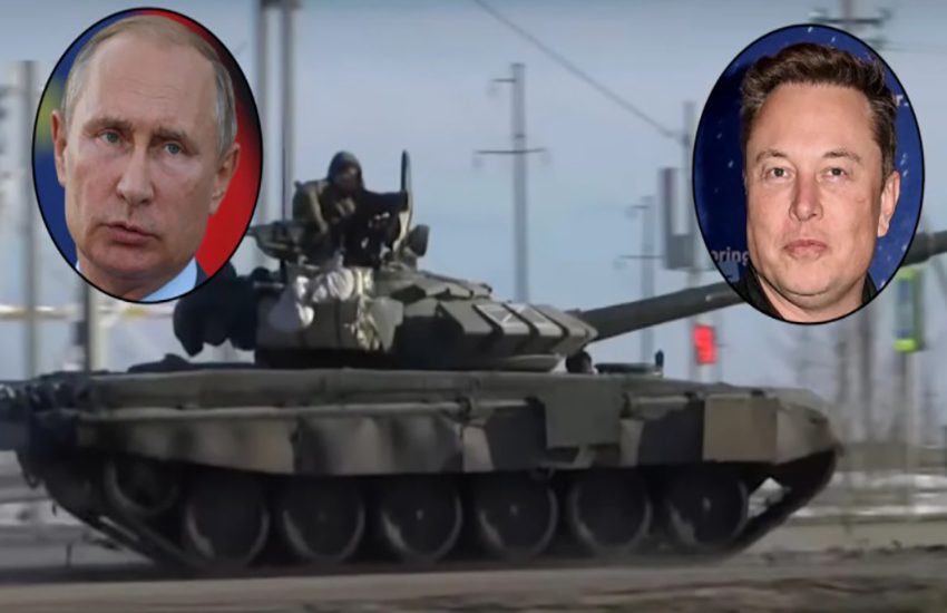 Elon Musk sfida Putin con un tweet: “La posta in gioco è l’Ucraina”