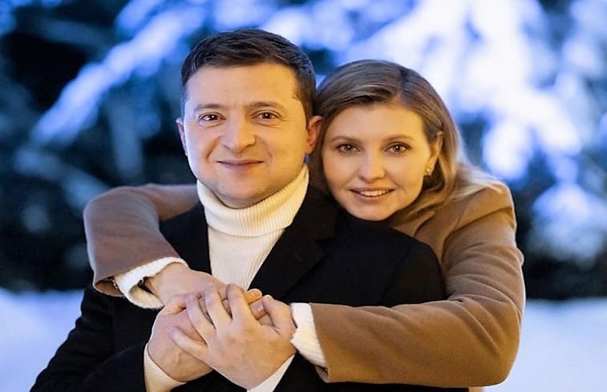 La moglie di Zelensky in prima linea: “Tutto sarà vittoria, tutto sarà Ucraina”
