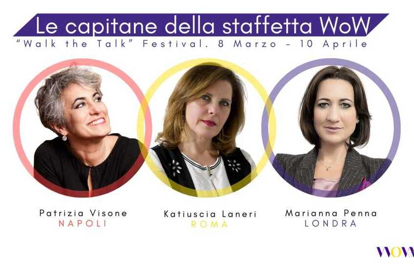 Al via il Festival “Walk The Talk”, dall’Italia a Londra e ritorno, sfilano le donne in affari