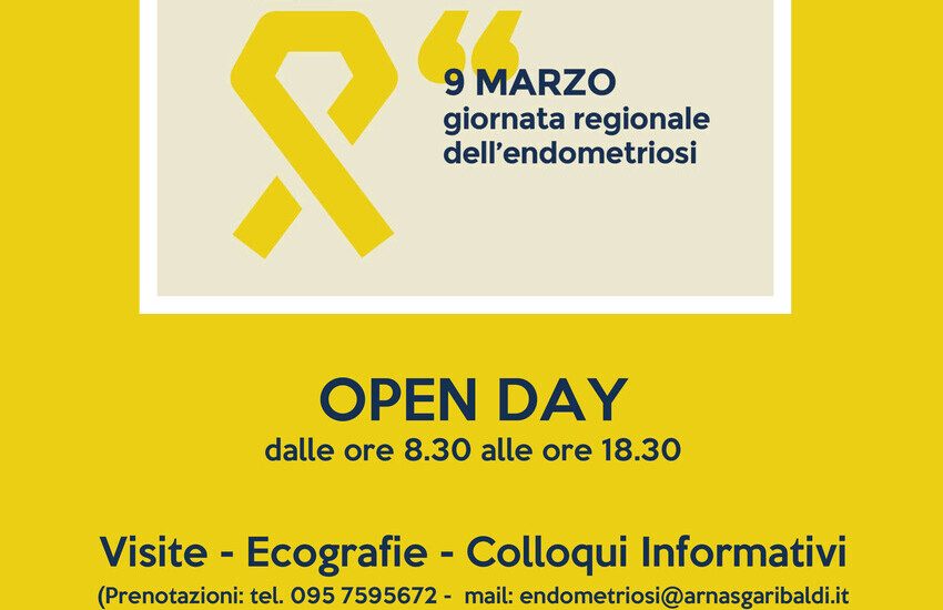 Porte aperte al Garibaldi di Nesima per la giornata Regionale dell’Endometriosi il 9 marzo