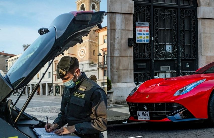 Guida una Ferrari da 200mila euro da 13 anni senza patente