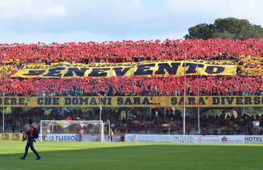 Benevento, grande amore dei tifosi: ecco quanti saranno a Monza