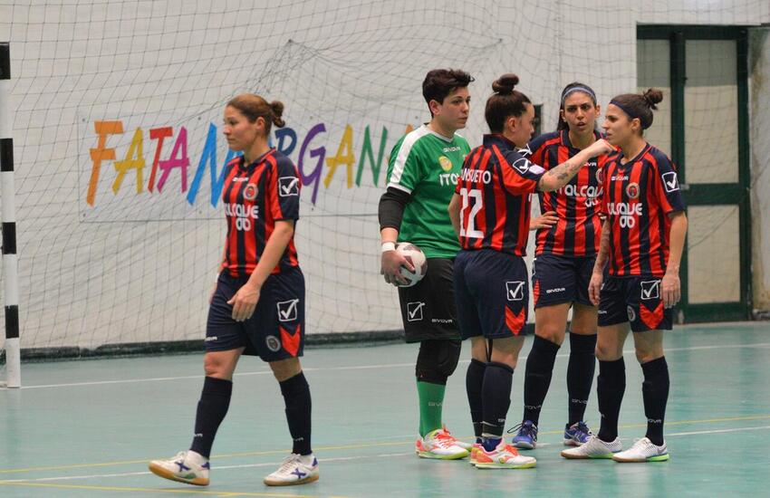 Futsal A/F: Real Statte ko a Bitonto, ora la Coppa Italia
