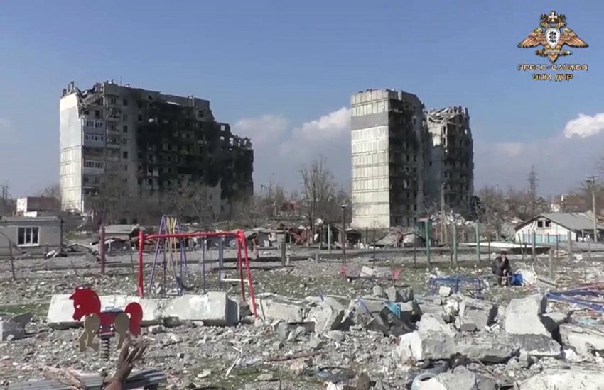 Ucraina, Mariupol non esiste più: un video mostra quel che resta dopo l’assedio