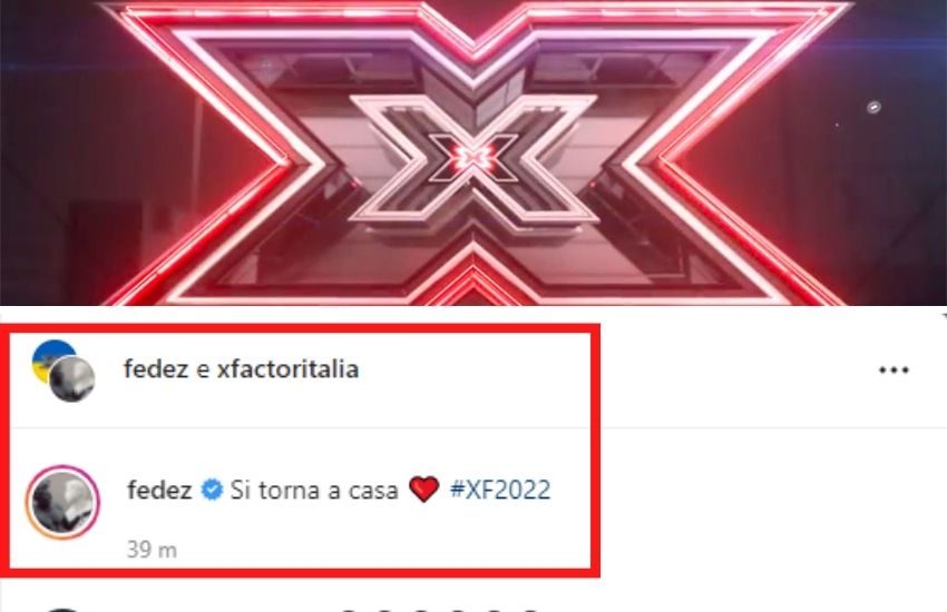 Fedez torna a X Factor