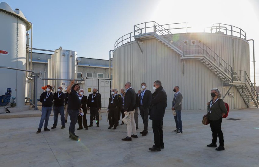 Inaugurato l’impianto per la produzione di biometano a Pontinia, località Mazzocchio