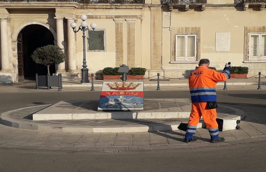 Taranto: Festeggiamenti San Cataldo, gli interventi di Kyma Ambiente