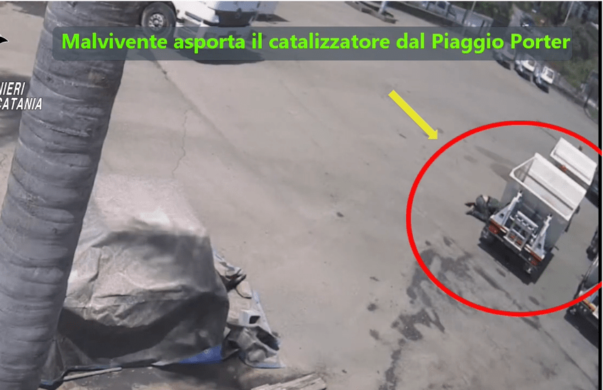 [Video] Giarre, presa la banda dei catalizzatori: 3 catanesi arrestati