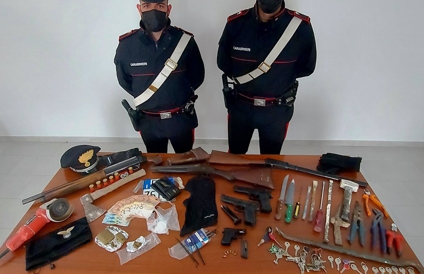 Armi e droga tra i comuni di Albano Laziale e Genzano, 5 arrestati [Video]