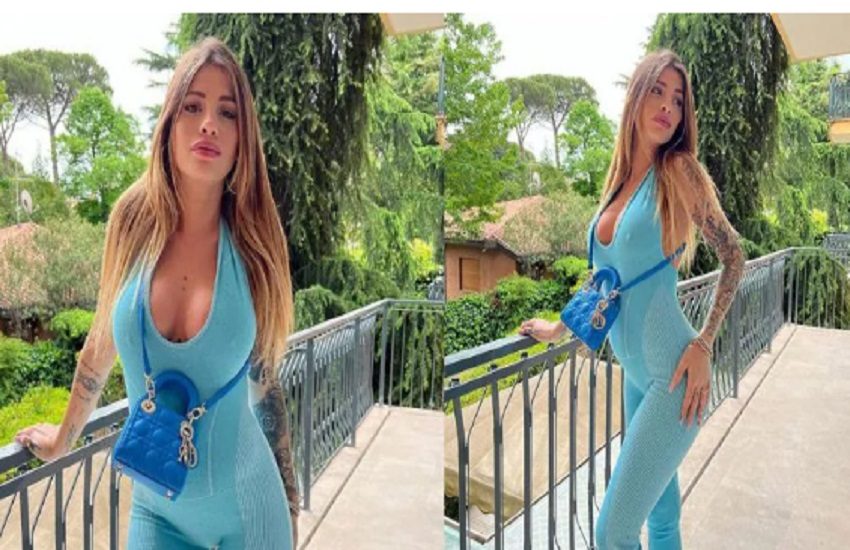 Chiara Nasti mostra il suo pancione sui social: e non è uno scherzo