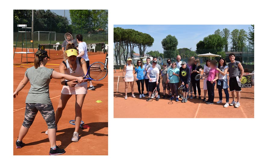 Spinea, al Tennis Club Arca 974 protagonisti gli utenti di Aclicoop Mirano