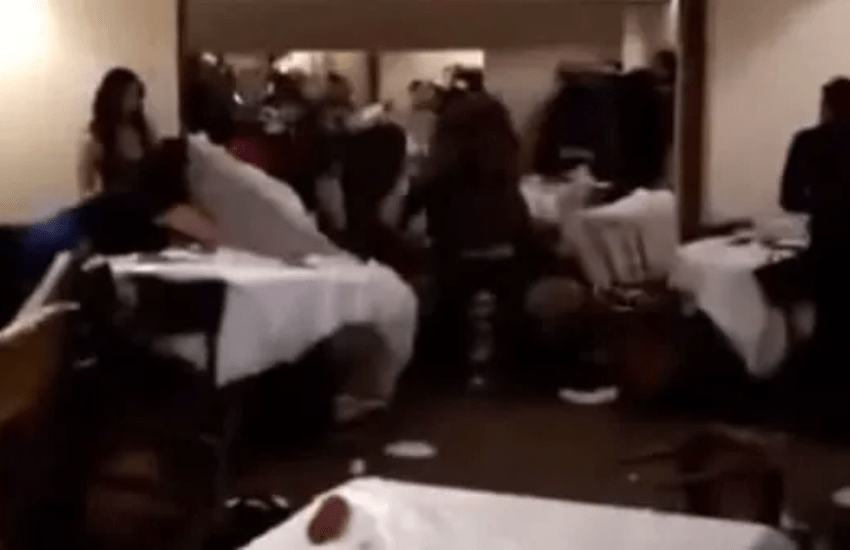 Brindisi: maxi rissa in un ristorante tra gli invitati a una comunione e gli invitati a una cresima