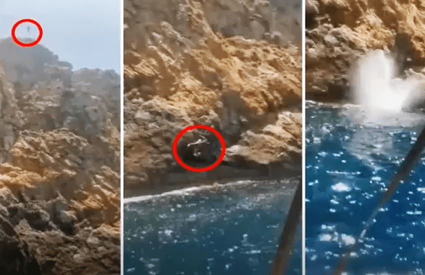 Ex calciatore si tuffa e muore mentre la famiglia registra il video: attenzione, immagini forti
