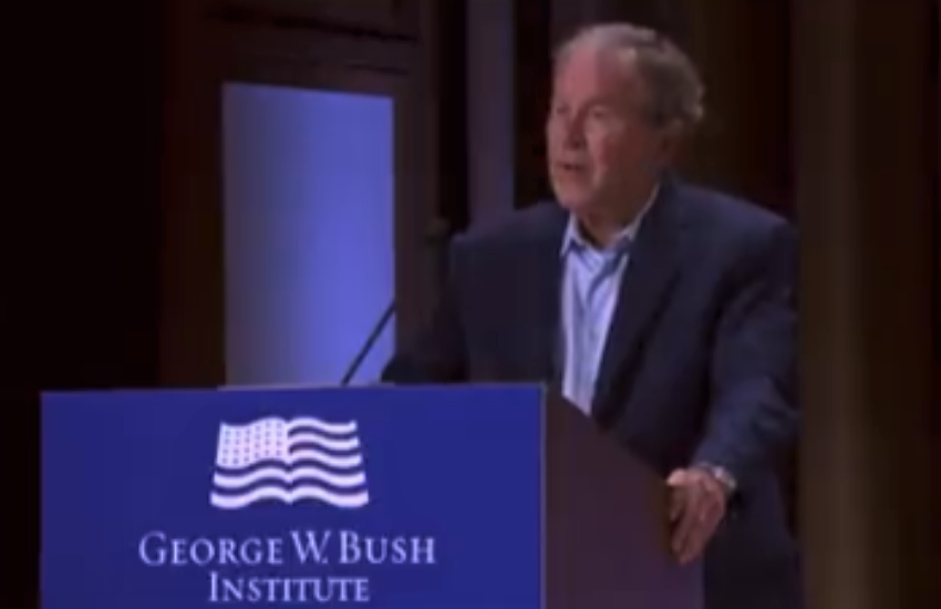 Gaffe di Bush: “Condanno l’invasione ingiustificata dell’Iraq… Volevo dire Ucraina”