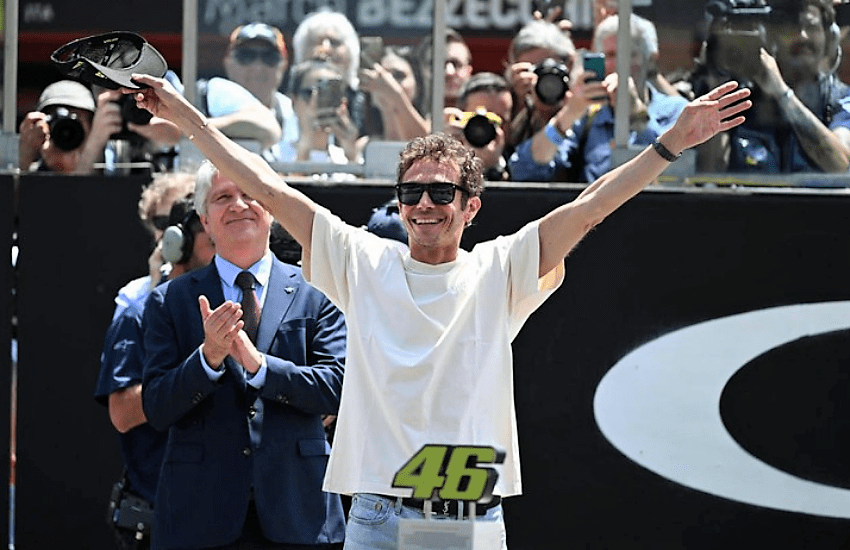Mugello: Daspo a 6 spettatori della festa per Valentino Rossi