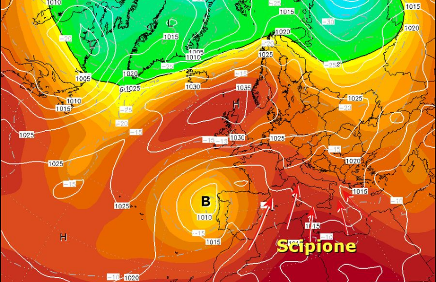 Meteo: arriva Scipione e l’Italia sarà investita dal super caldo