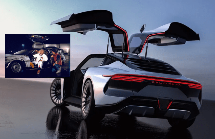 La DeLorean ritorna al futuro: rinasce l’auto iconica guidata da Michael J. Fox