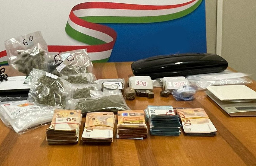 San Basilio, in casa con oltre 1 kg di droga, arrestato 56enne