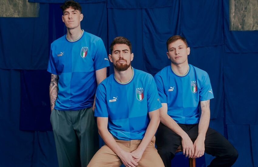 Puma presenta la nuova maglia dell’Italia