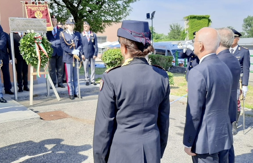 Celebrato 50° anniversario sottosezione Polizia Stradale Milano Ovest