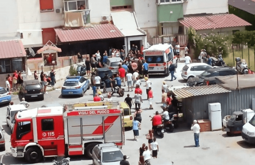 Palermo, ascensore precipita dal quinto piano: feriti e rabbia