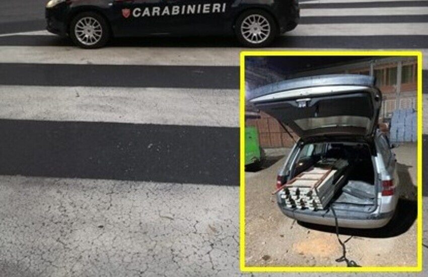 Catania, entra di notte in un cantiere per rubare le pedane, denunciato 23enne