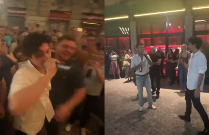 Fedez mantiene la promessa fatta ai fan: un mini-concerto live tra le strade di Milano (VIDEO)