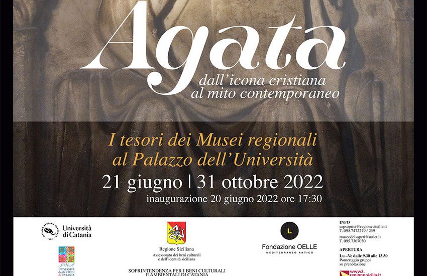 Lunedì 20 giugno a Catania Musumeci inaugura la mostra “Agata”