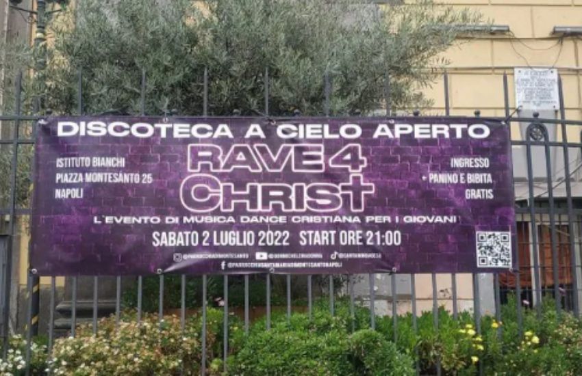 Napoli: “Rave Party per Cristo”, l’idea di Don Michele Madonna per avvicinare i giovani alla musica cristiana