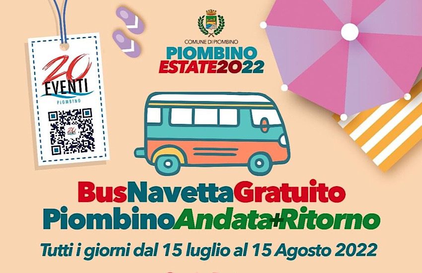 Un nuovo servizio navette per collegare la Costa est e Riotorto alla città