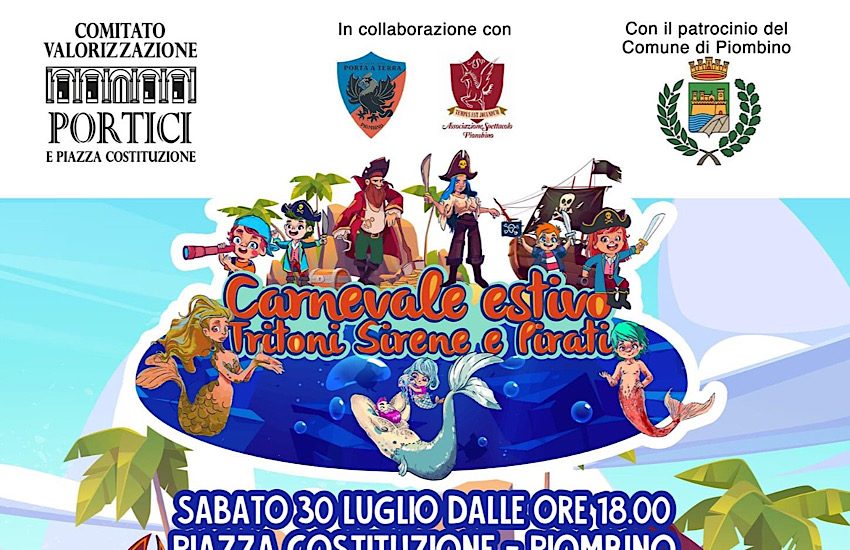 Torna il Carnevale estivo in piazza Costituzione