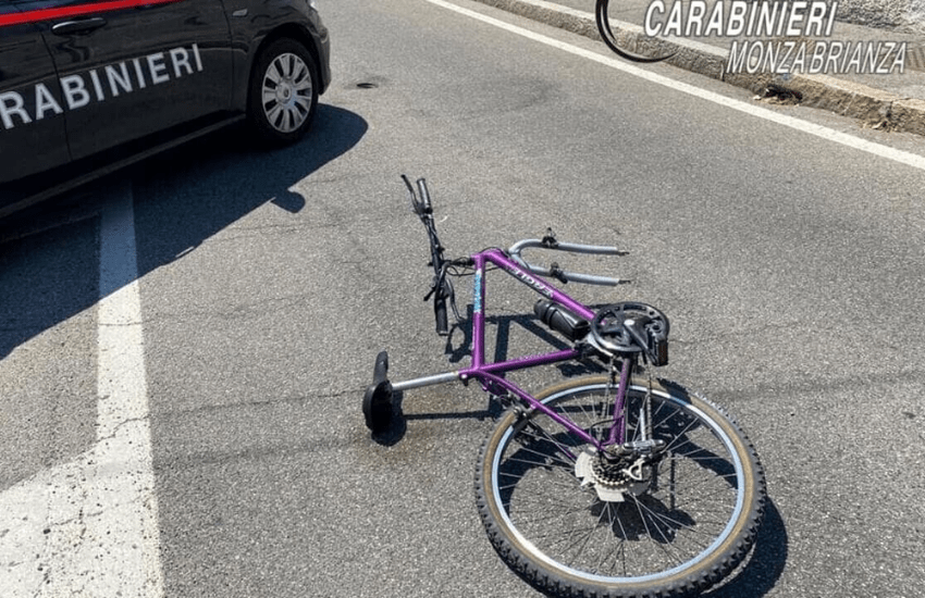 Monza: ruba un’auto e investe un ciclista, poi scopre che è suo padre