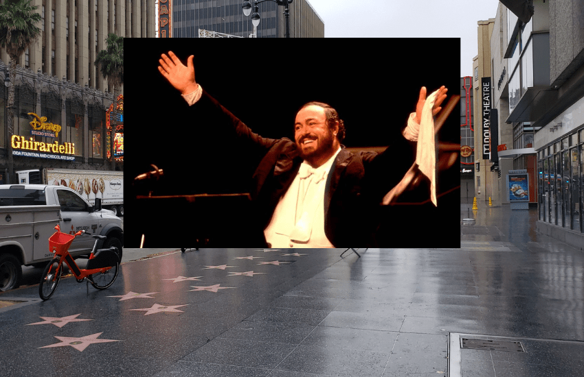 La Stella di Luciano Pavarotti brillerà sulla Walk of Fame (VIDEO)