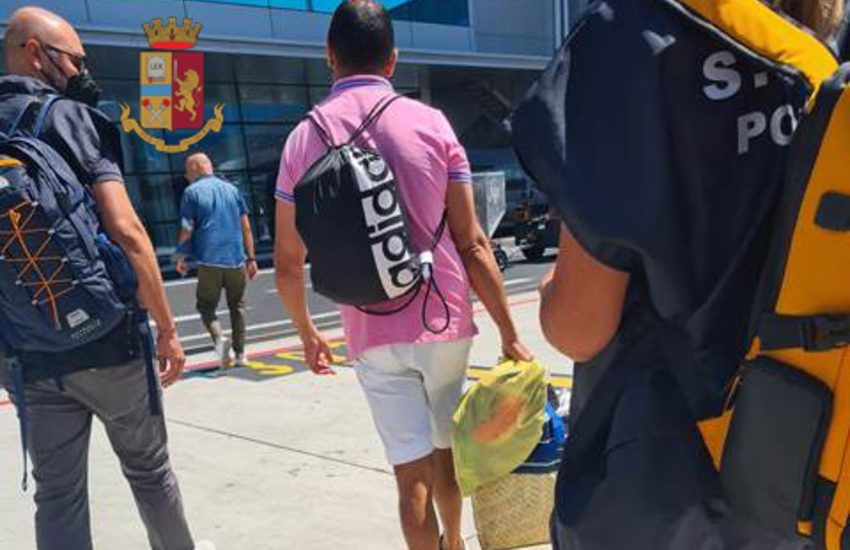 Prima la cattura, ora l’estradizione, condotto in carcere pericoloso latitante salentino