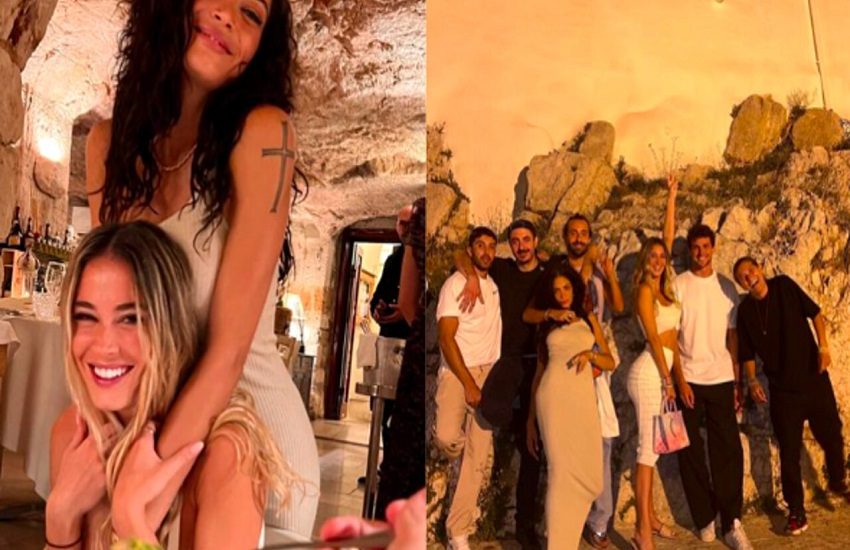 Diletta Leotta ed Elodie ancora insieme in vacanza con Giacomo Cavalli e Andrea Iannone