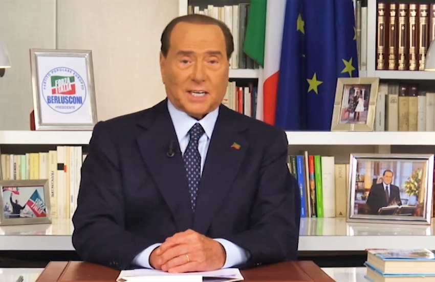 La promessa di Berlusconi: “Pensione di 1.000 euro anche a chi non ha pagato i contributi”