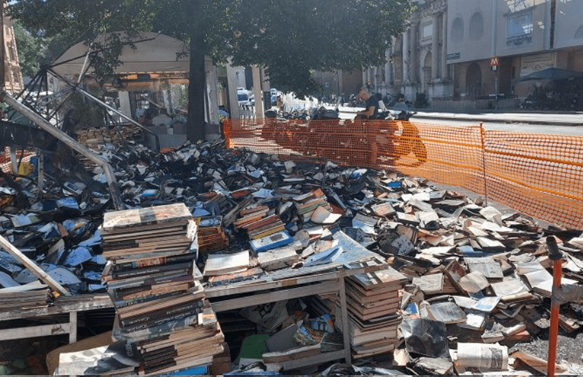 Roma: arrestato il piromane che ha seminato il panico nel centro della Capitale