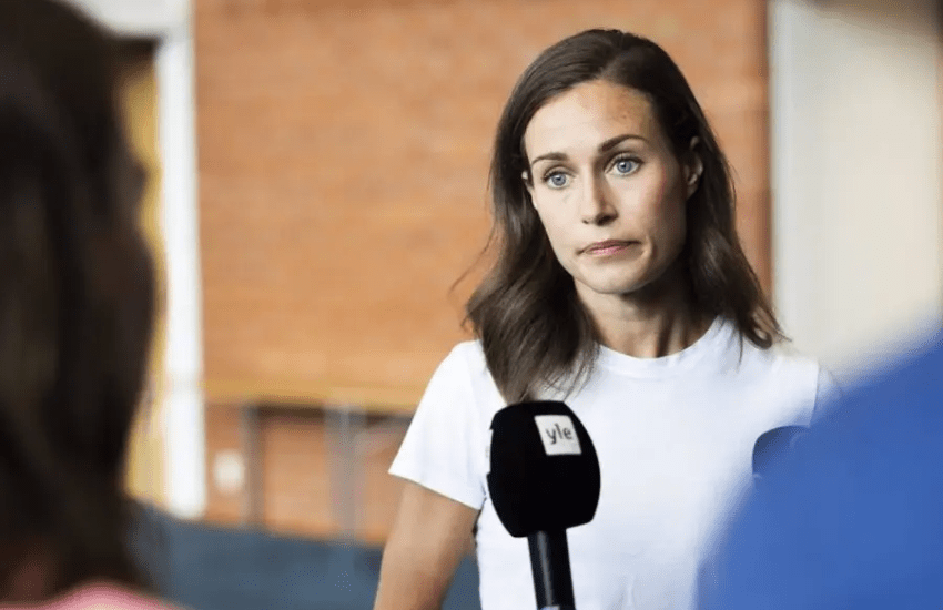 Sanna Marin quasi in lacrime: “Sono umana”